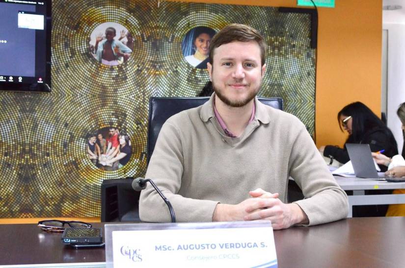 Augusto Verduga en el Cpccs.