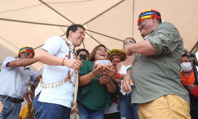 Dos organizaciones indígenas rechazan el apoyo de Vargas a Arauz