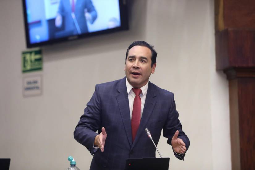 Juan Andrés González, jefe de bancada de ADN.