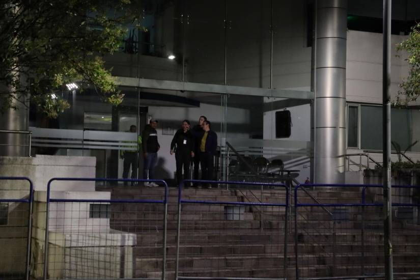 Revisión en la CC por amenaza de bomba.