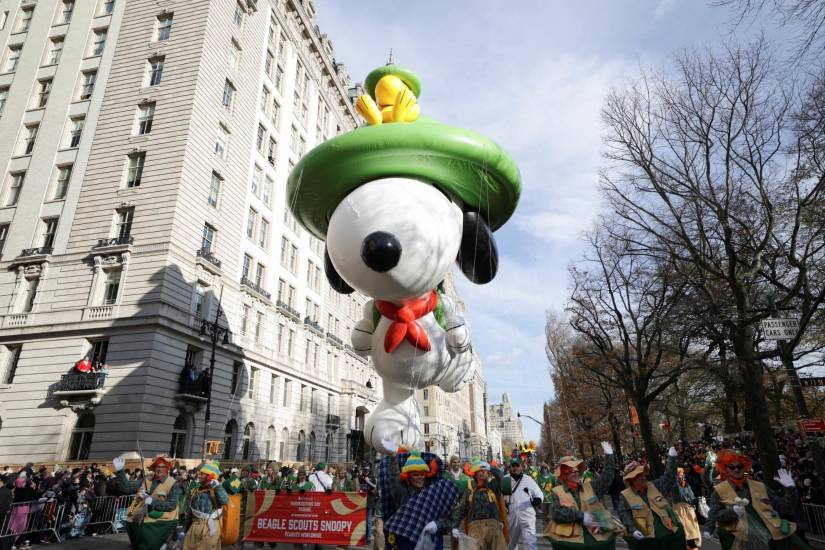 Imágenes del desfile de Macy’s que abrió el Día de Acción de Gracias en Nueva York.