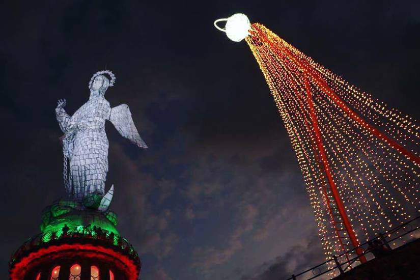 El encendido del pesebre en El Panecillo será este viernes 12 de diciembre
