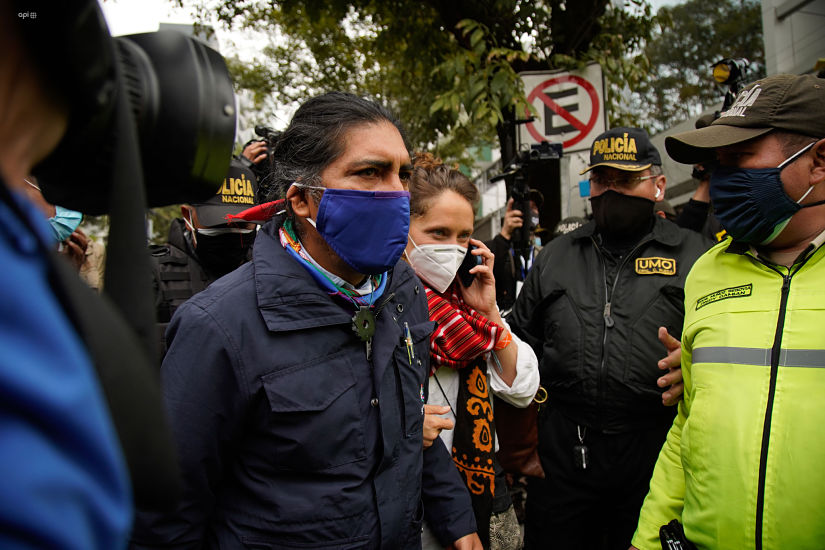 Yaku Pérez anunciará nuevas acciones tras negativa al recuento de votos
