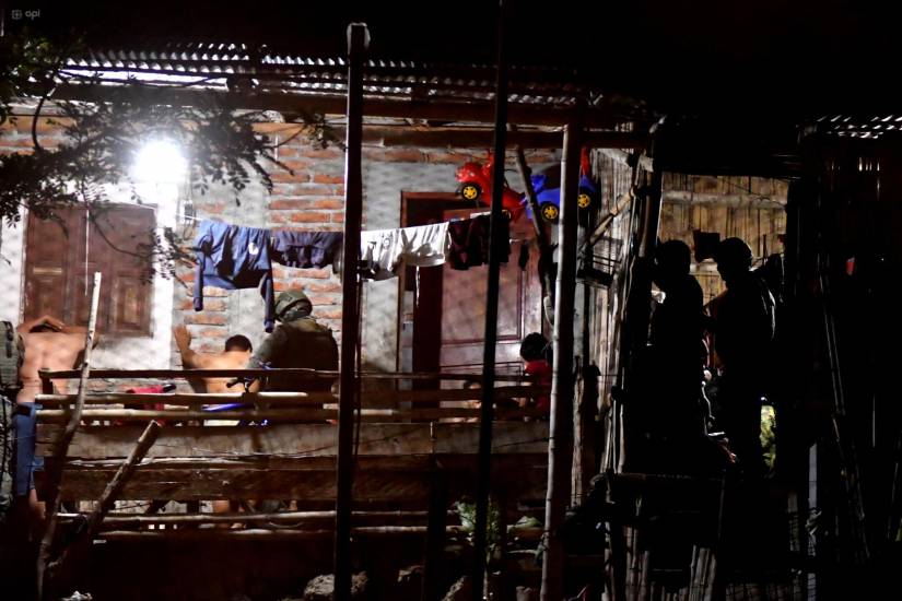 Operativo militar en Manta.