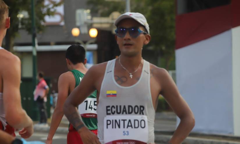 Daniel Pintado termina en el puesto 12 de los 20km marcha de los Juegos Olímpicos