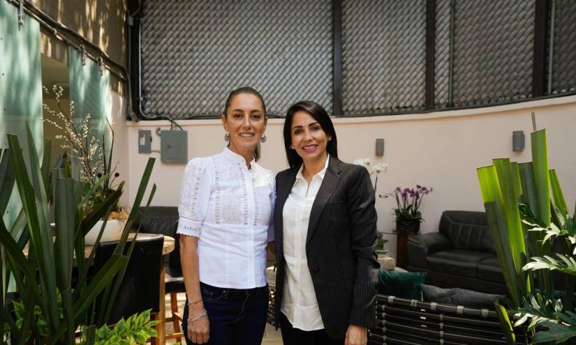 El día de ayer conocí a Luisa González, escribió en su cuenta de X, la candidata a la presidencia de México, Claudia Sheinbaum.