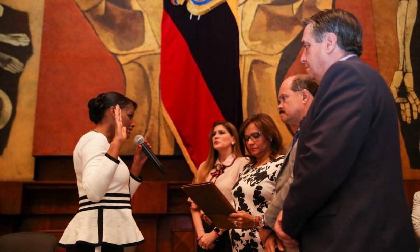 POSESIÓN DE LA FISCAL GENERAL DEL ESTADO, DRA. DIANA SALAZAR MÉNDEZ, EN LA ASAMBLEA NACIONAL - QUITO 08-04-2019.