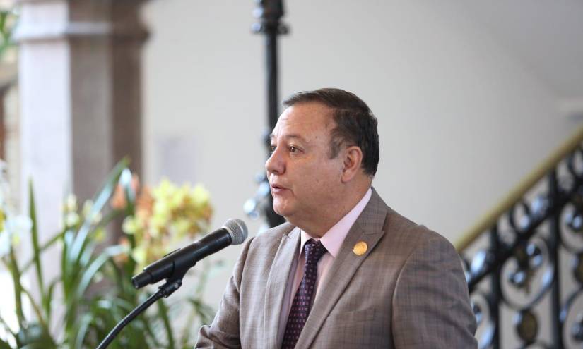 Juan Zapata, ministro del Interior de Ecuador.