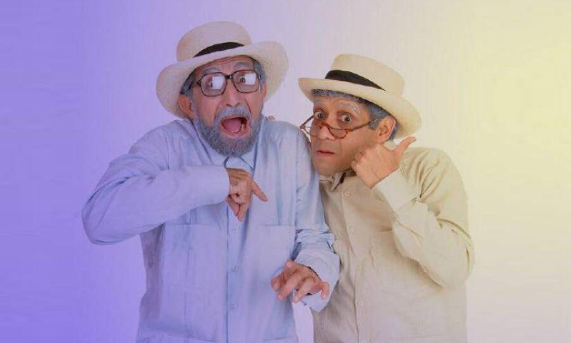 Los personajes Tuco y Manuco, representados por Luis Mueckay y Raymundo Zambrano.
