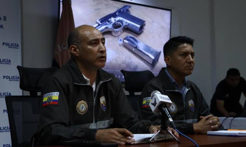 El coronel Henry Herrera dio detalles de la captura de los dos implicados en la muerte del fiscal Édgar Escobar en Guayaquil.