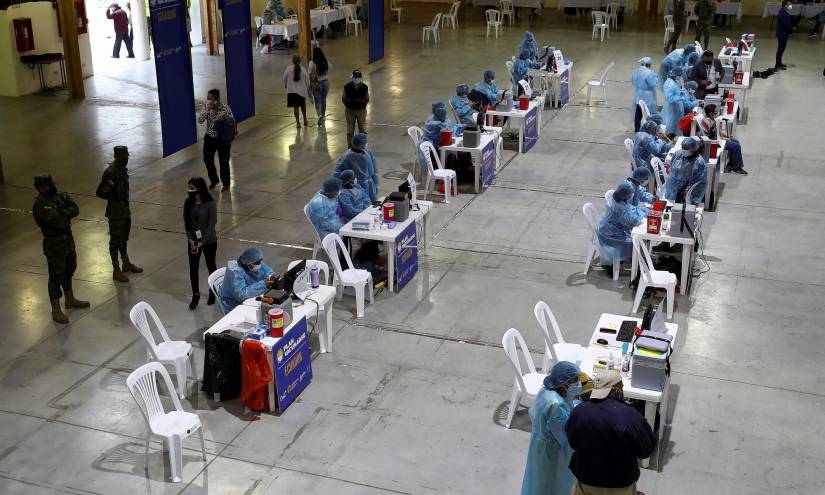Ecuador inicia vacunación masiva desde este lunes 12 de julio
