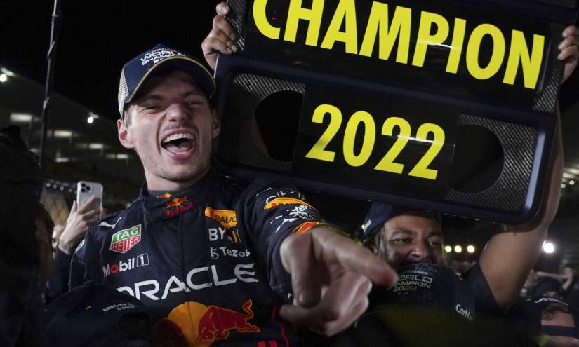 Max Verstappen (Red Bull) quedó campeón mundial de Fórmula 1