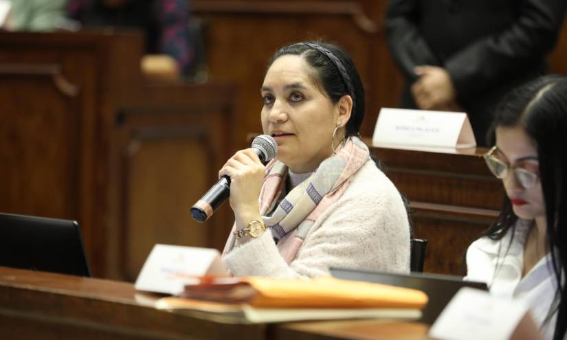 Mireya Pazmiño es legisladora de la provincia de Bolívar.