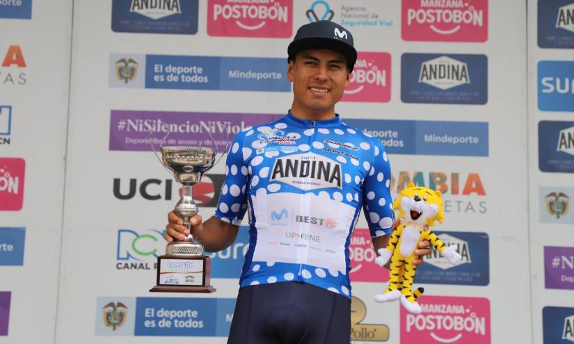 El ciclista ecuatoriano, Santiago Montenegro, participará en los Juegos Bolivarianos