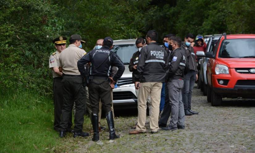 La Policía recabó indicios en el lugar donde fue hallado el cuerpo de 'Don Naza'