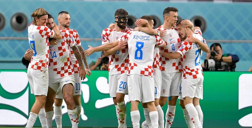 Croacia celebró su primer triunfo y por goleada.