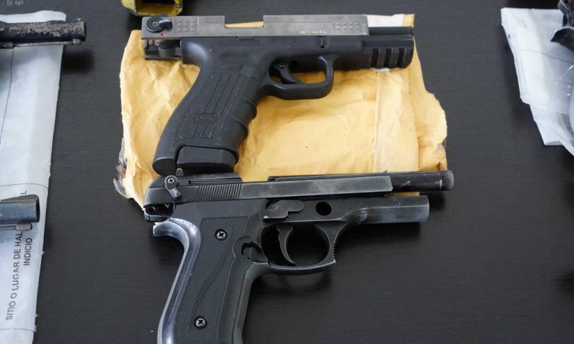 313 armas decomisadas en Quito serán destruidas por militares