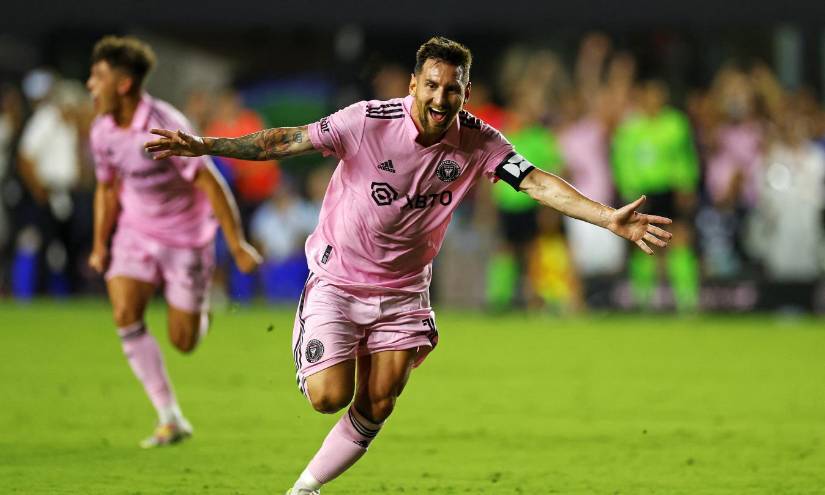 Lionel Messi, autor de nueve goles hasta ahora con el Inter Miami.