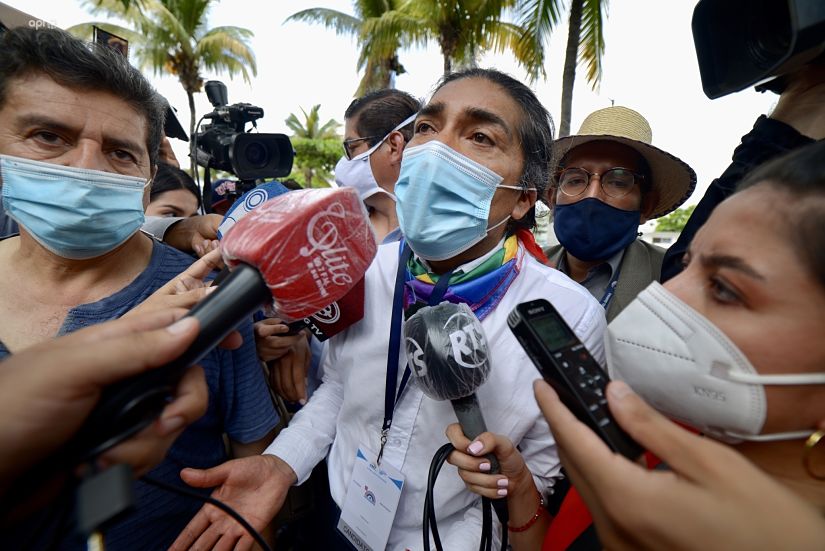 Yaku Pérez: &quot;Estamos ante un teatro de mal gusto&quot;