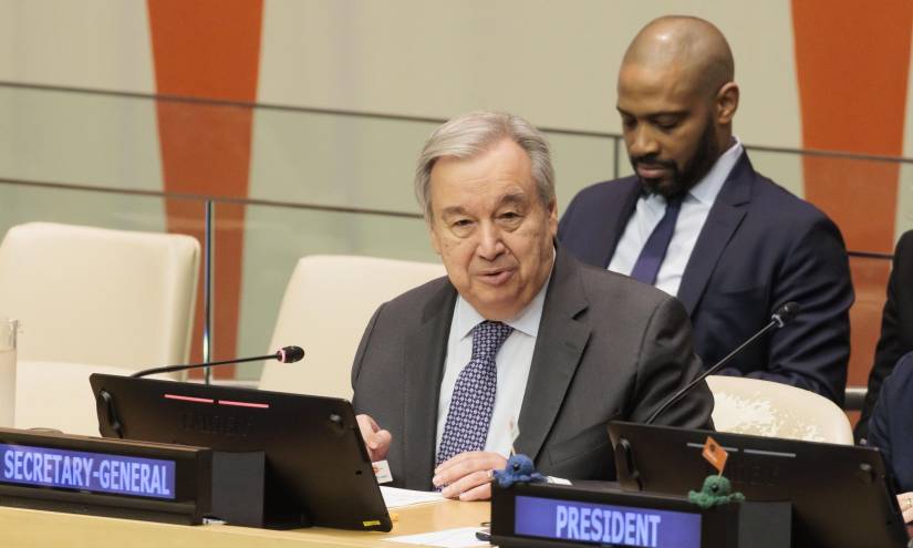 El secretario general de la ONU, António Guterres, en una fotografía de archivo