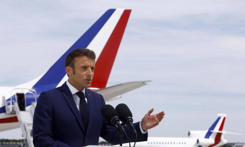 El presidente francés Emmanuel Macron.