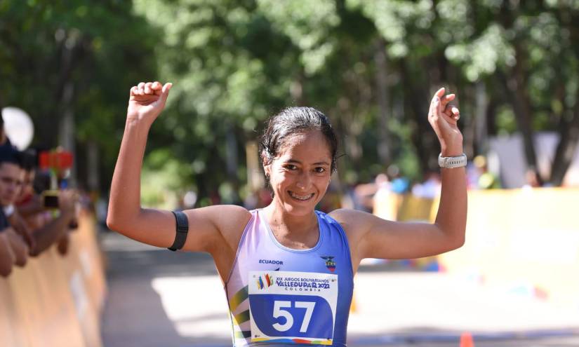 Juegos Bolivarianos: Magaly Bonilla gana la medalla de oro en los 35 km Marcha
