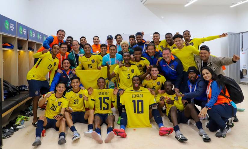 La selección de Ecuador sub 20 se clasificó a su tercer mundial consecutivo