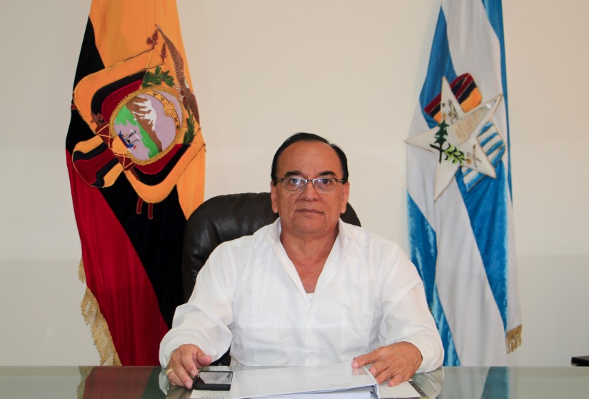 Alcalde de Yaguachi, Kléber Falcón, tiene coronavirus