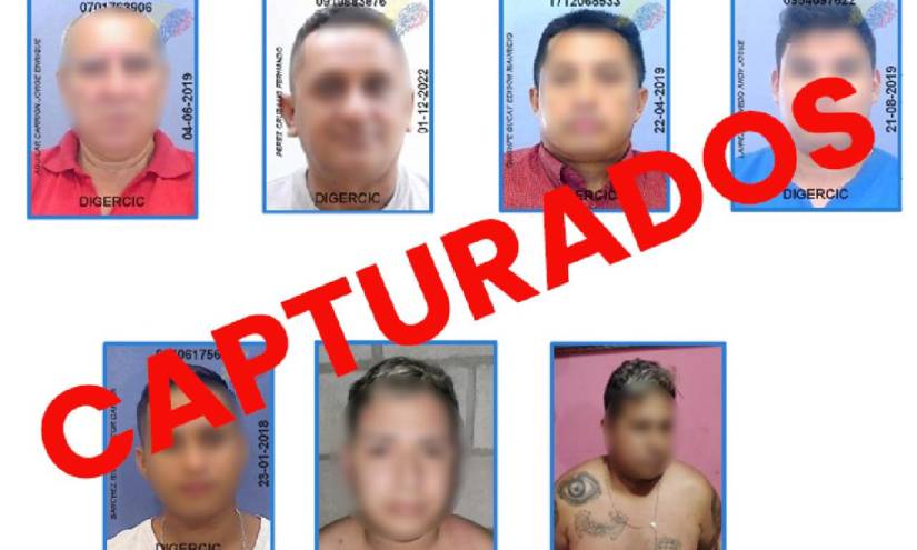 Juez dicta prisión preventiva contra siete sospechosos del asesinato en Los Ceibos