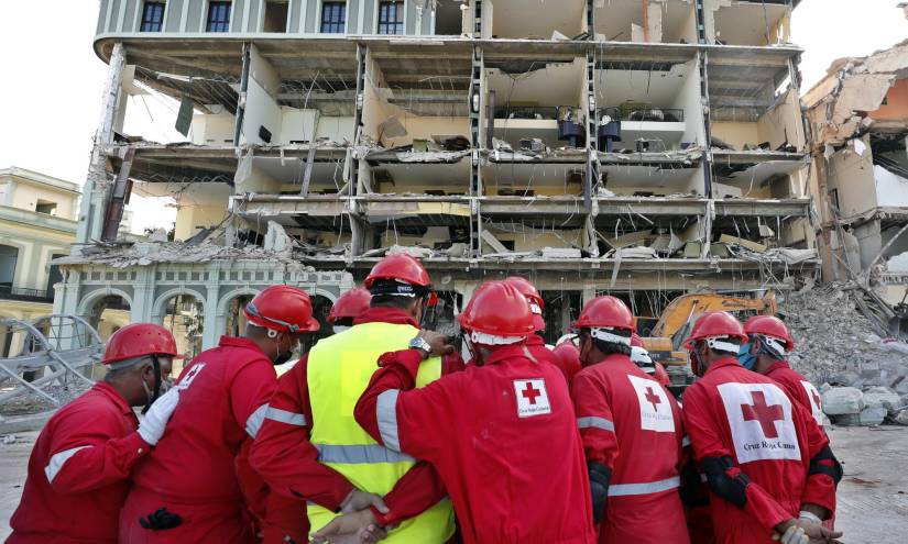 Elevan a 30 la cifra de muertos en la explosión de un hotel en La Habana