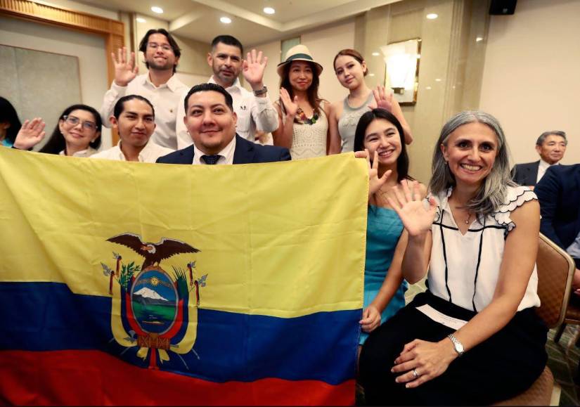 Comunidad ecuatoriana en Japón.