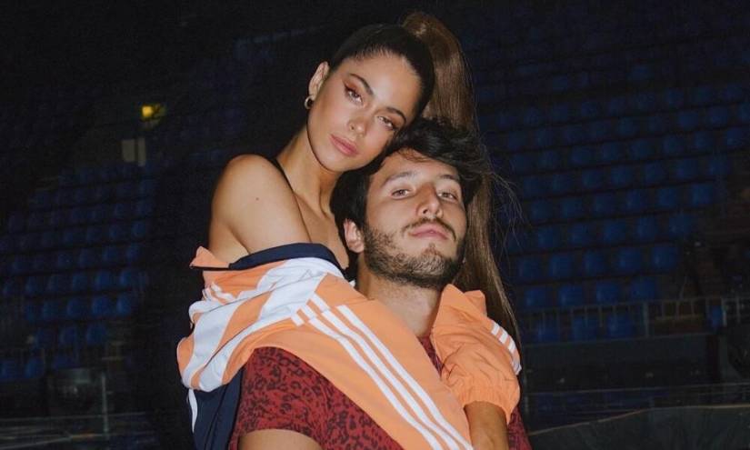 Imagen de archivo de Sebastián Yatra y Tini Stoessel.