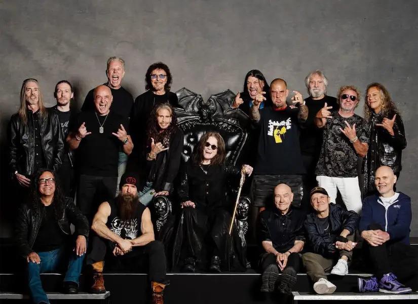 Última reunión de Black Sabbath antes de la muerte de Ozzy Osbourne.