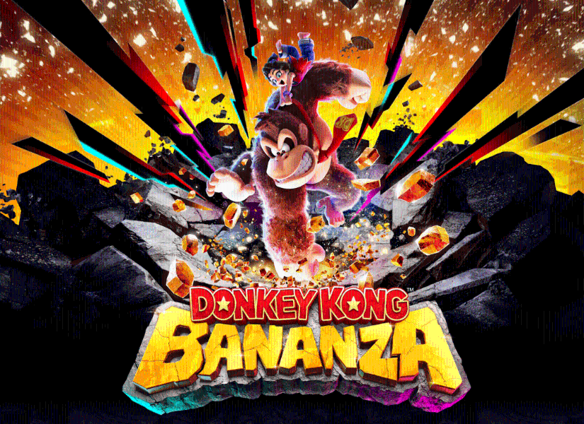 Portada de Donkey Kong Bananza, uno de los videojuegos nominados al GOTY