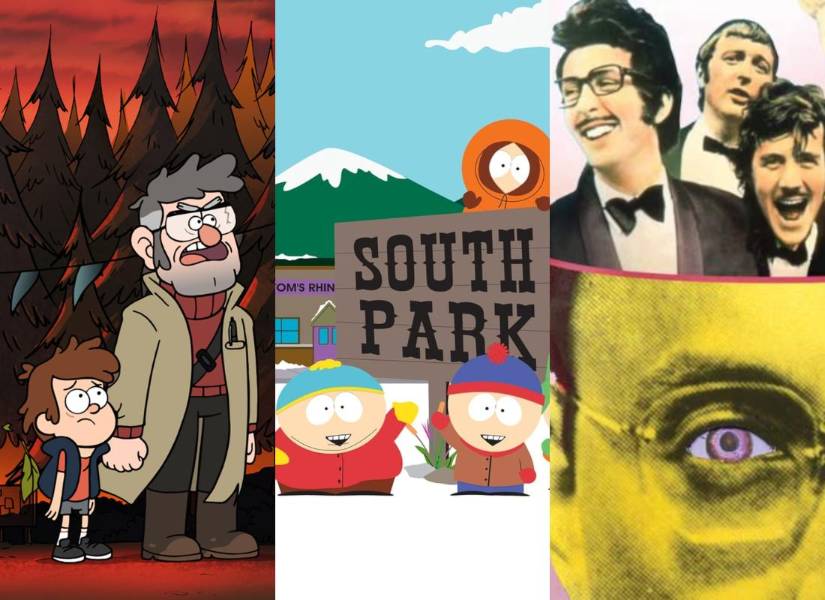 Las series animadas Gravity Falls y South Park junto a las producciones de los comediantes británicos Monty Python fueron referencias para la creación del video de la canción Ya No Quiero Morir de Amor de Sergio Sacoto.