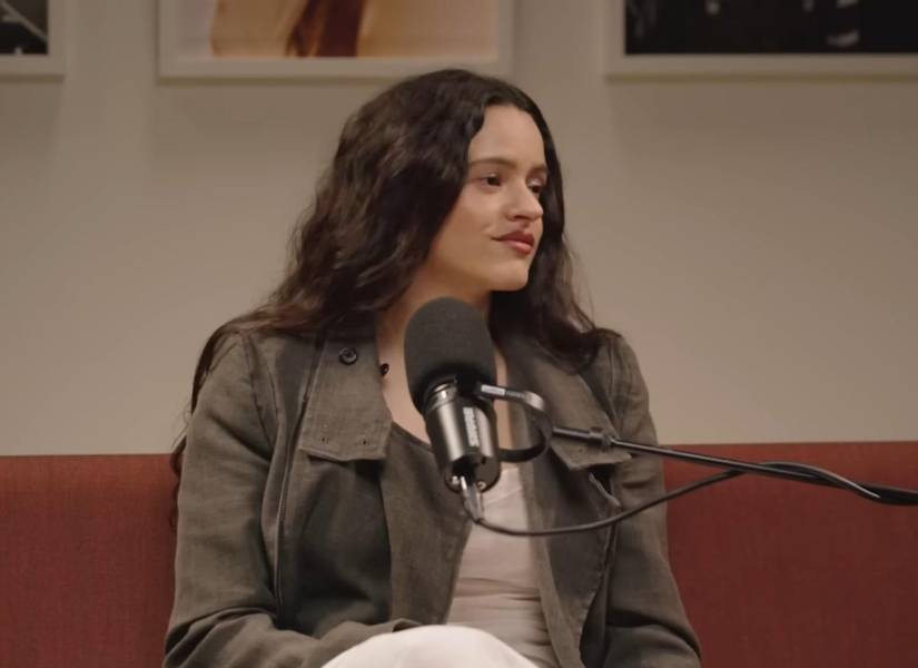 Rosalía en el podcast.