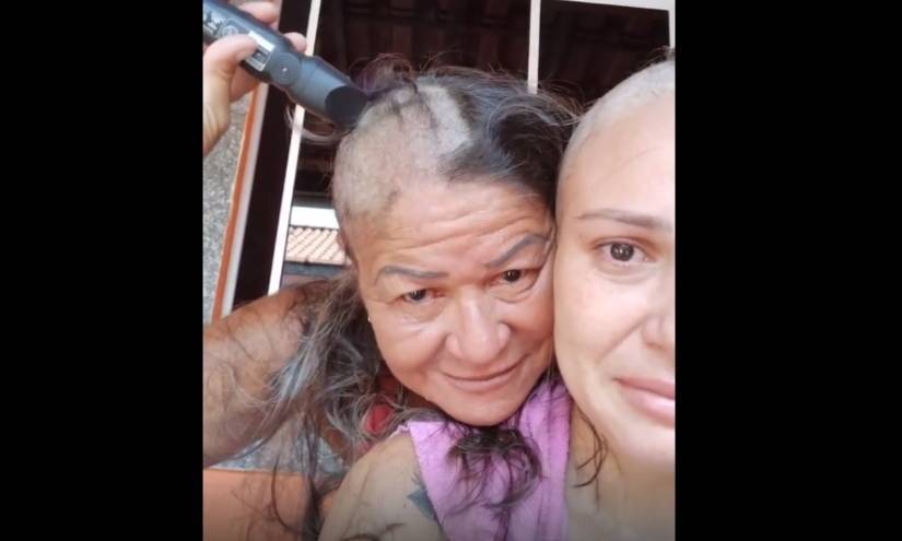 El conmovedor video de Luciana Rebello y su madre