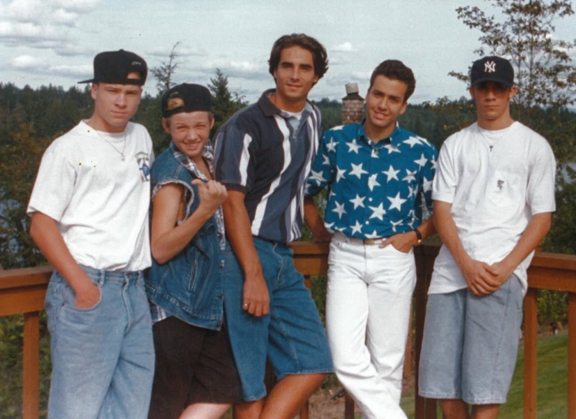 La primera foto de la agrupación.