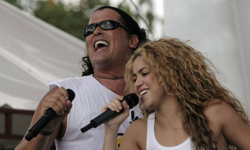 Imagen de archivo de Shakira y Carlos Vives.