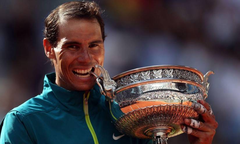 Rafael Nadal único tenista con 22 Grand Slams