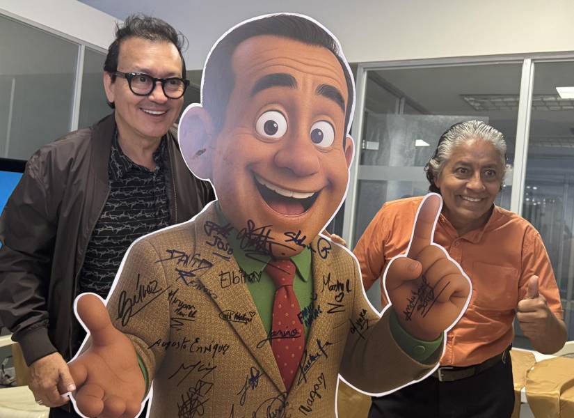 David Reinoso y Augusto Enríquez.