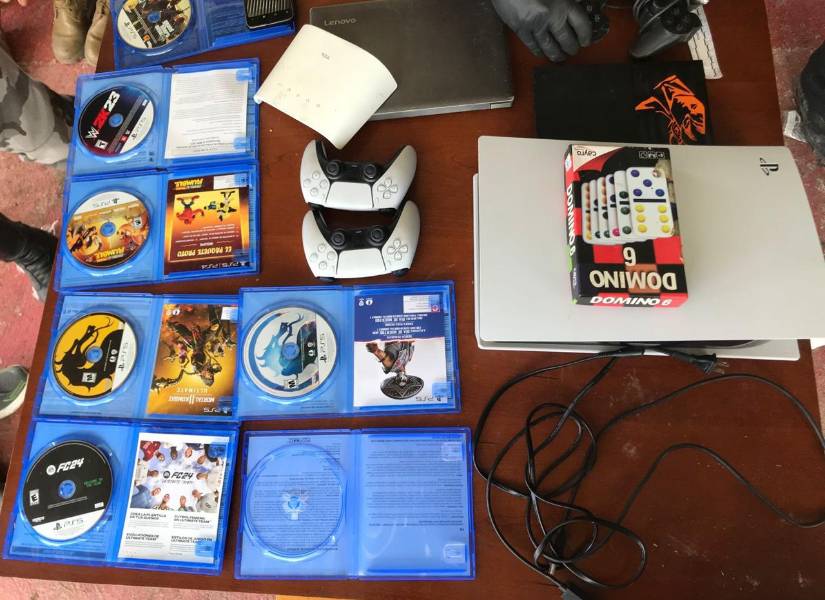 Artículos decomisados