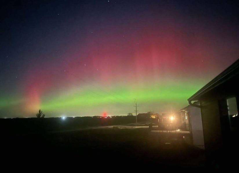 Así se vieron las Auroras boreales en varios estados de EE. UU.