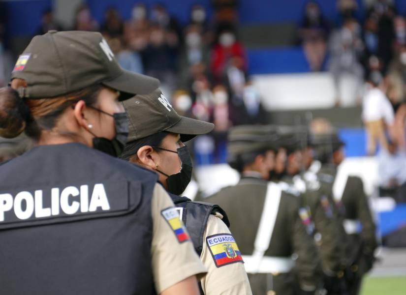 Actualmente Ecuador cuenta con más de 51.000 policías.