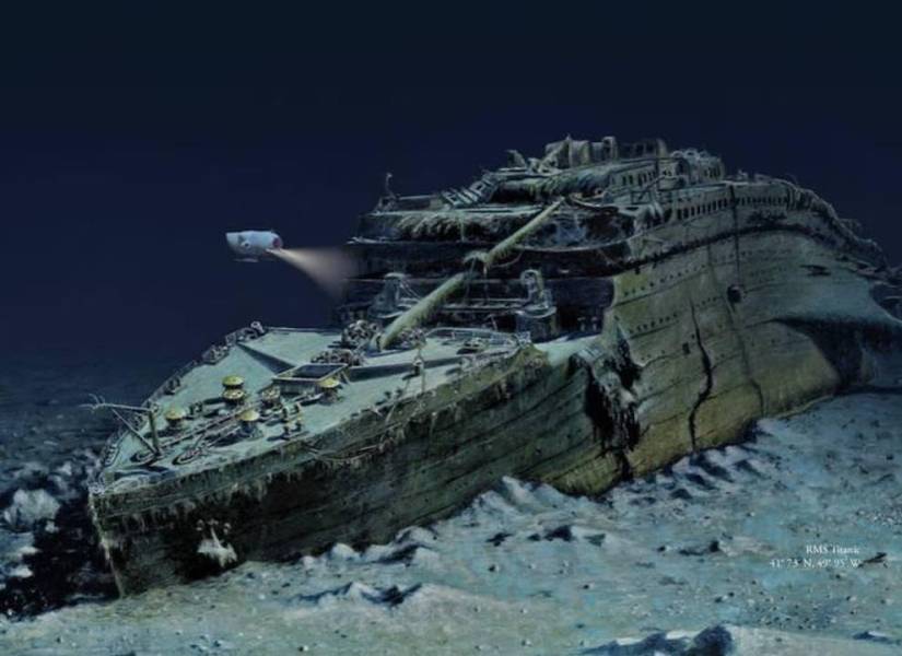 Restos del Titanic, el barco mas famoso de la historia, afectado por una extraña bacteria que está comiendo sus restos, y podría desaparecer completamente en 10 años. / Blue Marble Private Travel