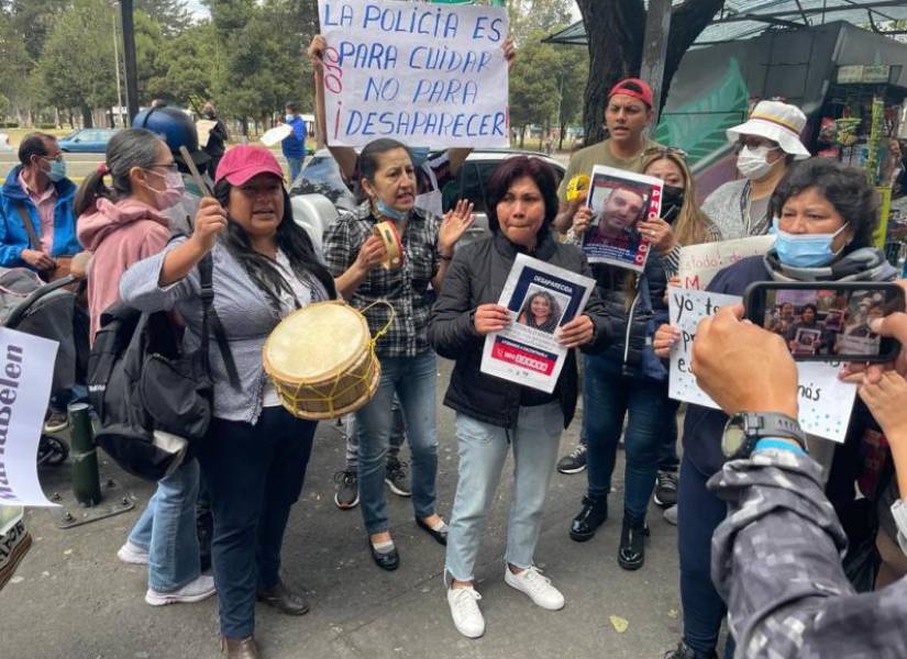 La madre de María Belén, familiares, amigos y activistas, piden jusiticia