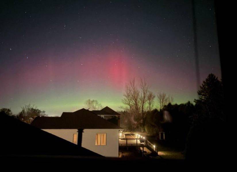Así se vieron las Auroras boreales en varios estados de EE. UU.