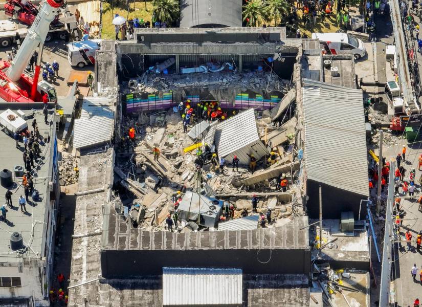 Derrumbe de la discoteca Jet Set.