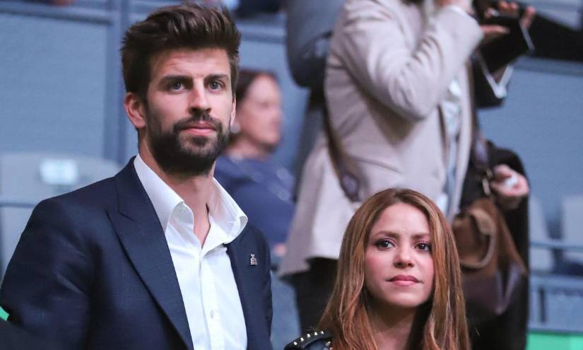 Imagen de archivo de Gerard Piqué y Shakira.