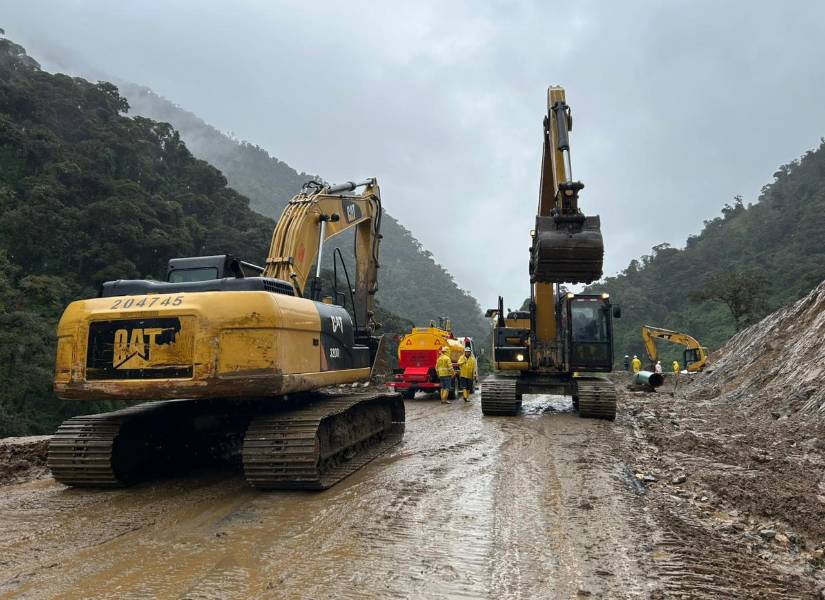 Trabajos de reparación en el SOTE.